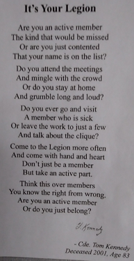 Legion Poem